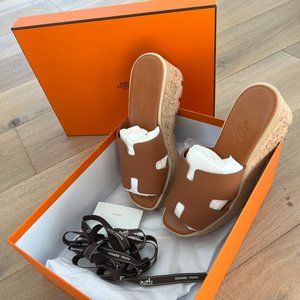 Hermes EZE 30 size 36 in brown Brand new in box